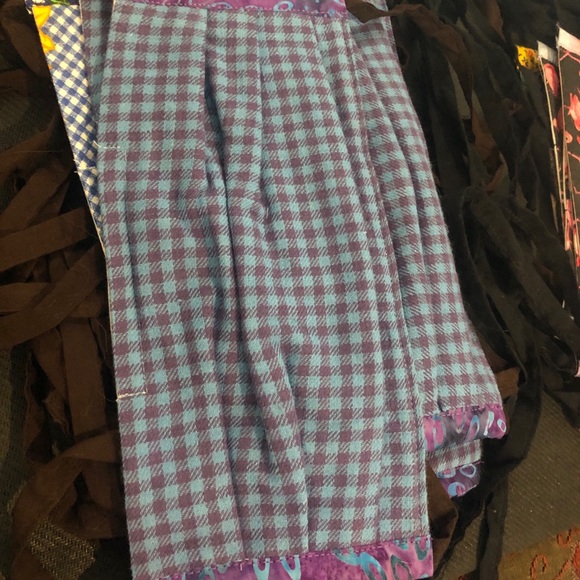 Blue/Purple Cotton Mask - Picture 1 of 4